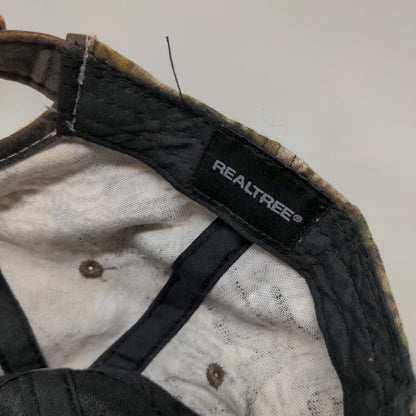 Realtree Strapback Hat Camouflage One Size Adjustable Embroidered Signatures