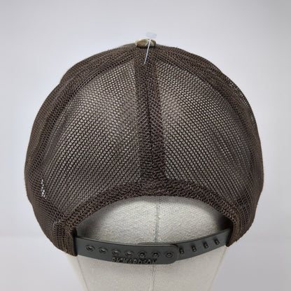 Summit Correctional Services Snapback Trucker Hat Camouflage OS Mesh Richardson