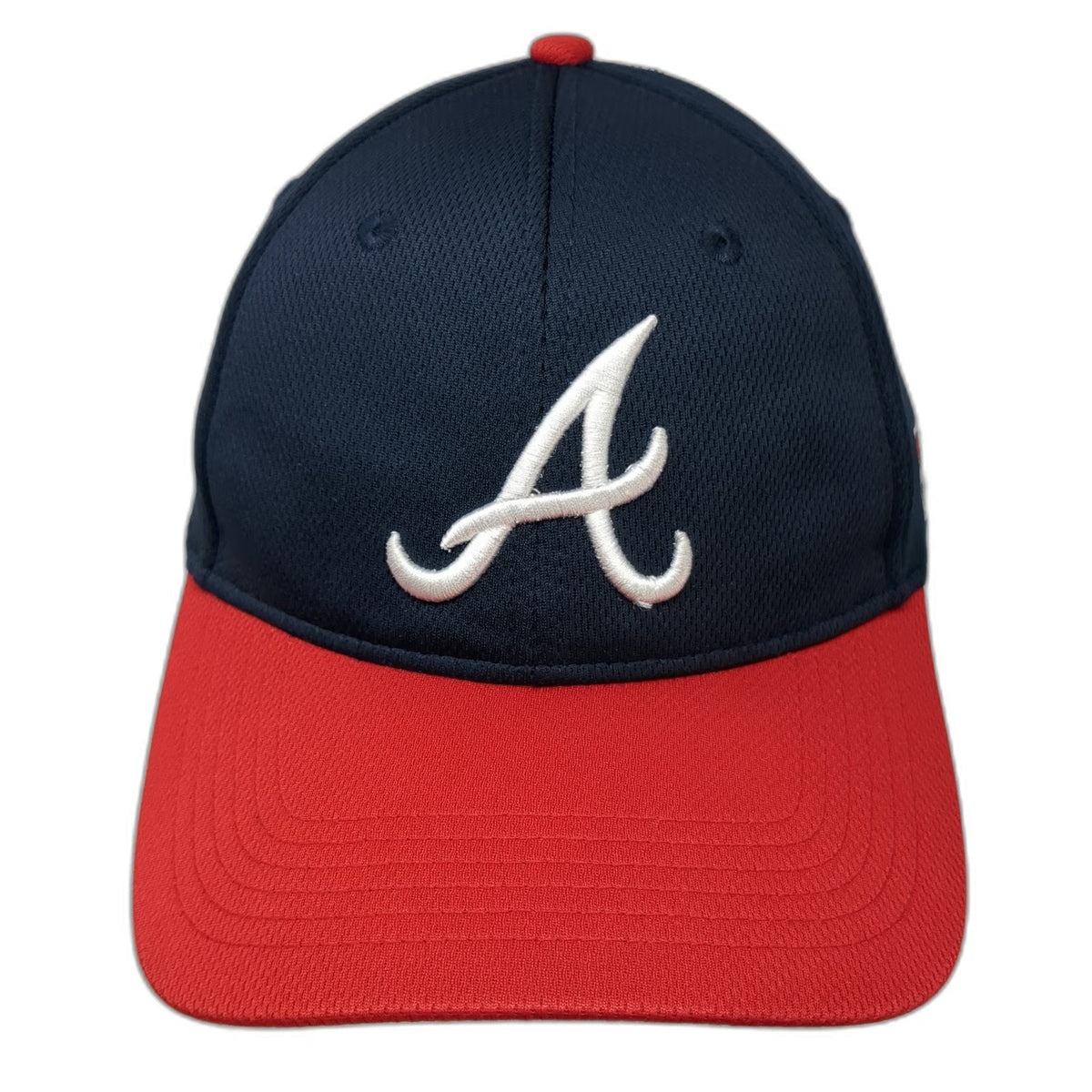 OC Sports Atlanta Braves MLB Baseball Cap Blue Red White One Size Mesh Hat