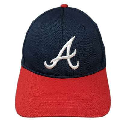 OC Sports Atlanta Braves MLB Baseball Cap Blue Red White One Size Mesh Hat