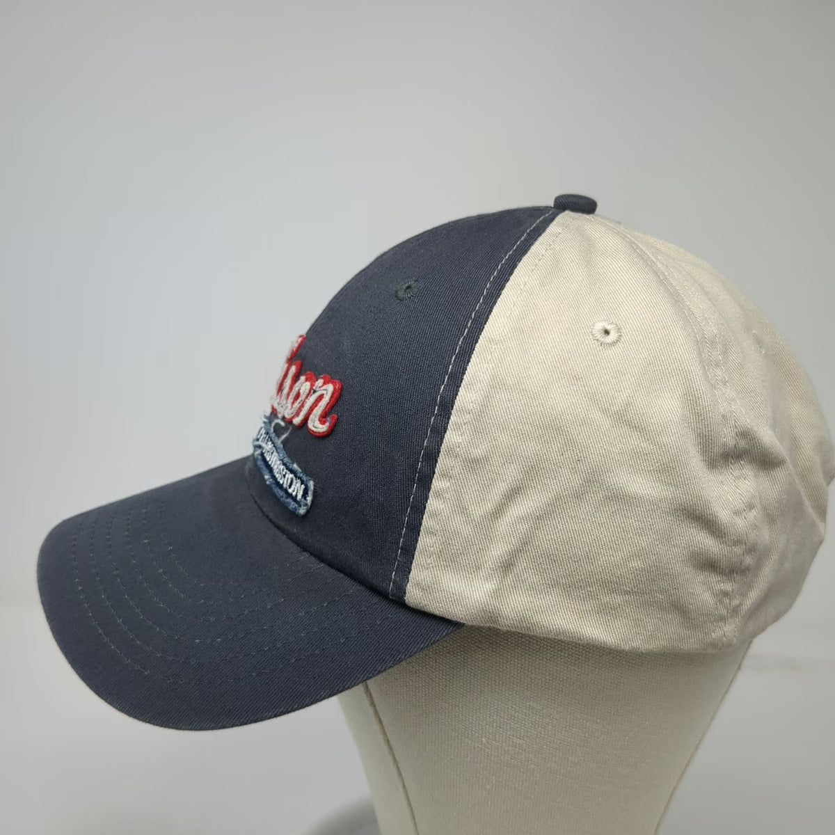 K-Products Baseball Cap Blue White One Size Allison Transmission Strapback Hat