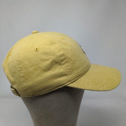 Comfort Colors Men's Slideback Hat Yellow Embroidered Bee Logo