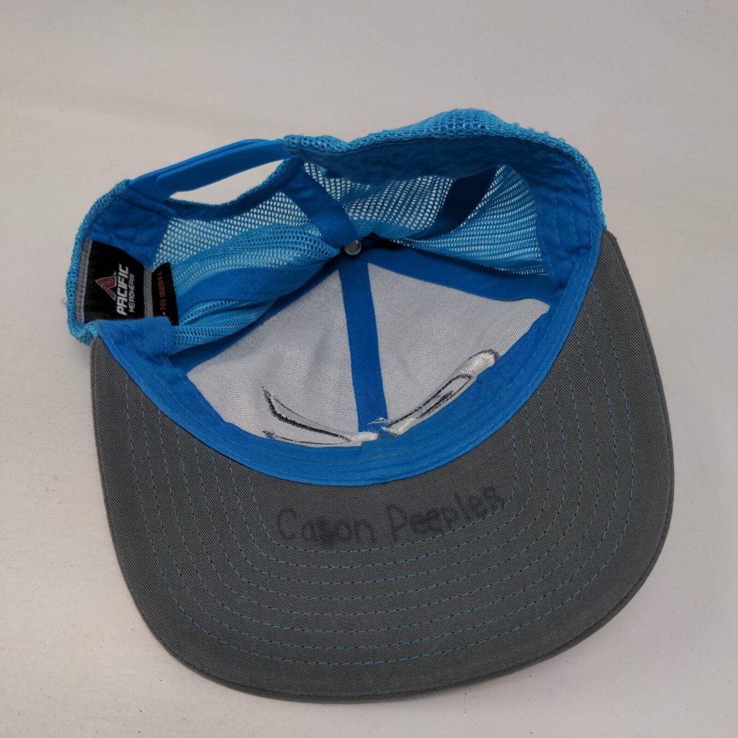 GC Snapback Mesh Back Trucker Hat Multi One Size Embroidered Colorblock