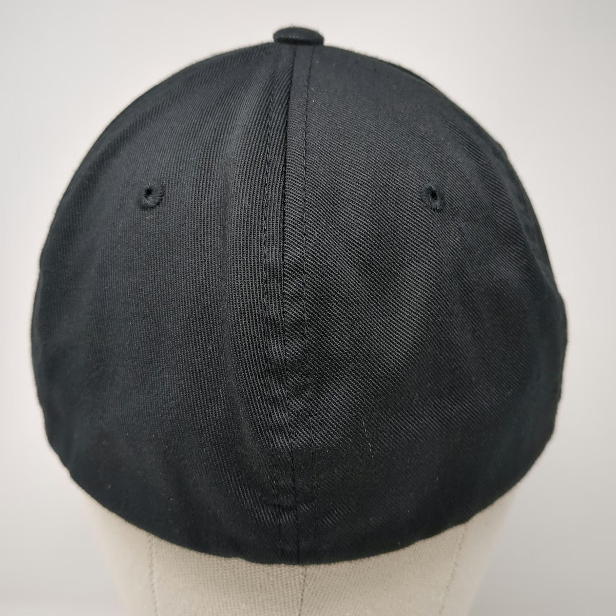 Port Authority Baseball Cap Black XL MQ Power Flexfit Stretch Fit Hat Logo