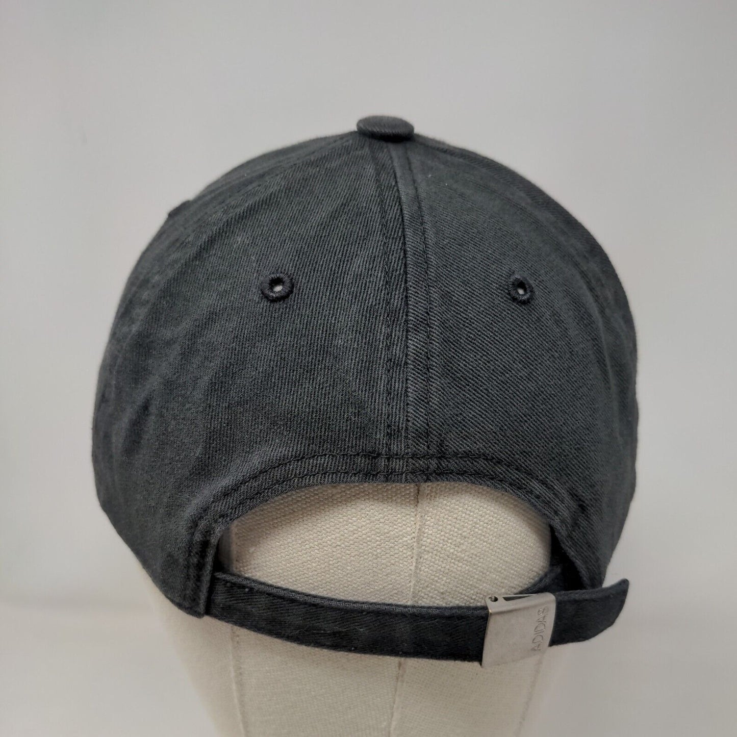 Adidas 3 Stripes Slideback Hat Black OSFA Adjustable Embroidered Solid
