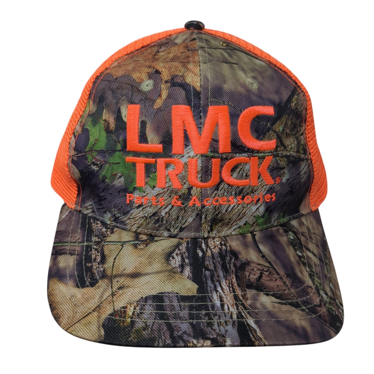 LMC Truck Snapback Trucker Hat Multicolor One Size Mesh Back Camo