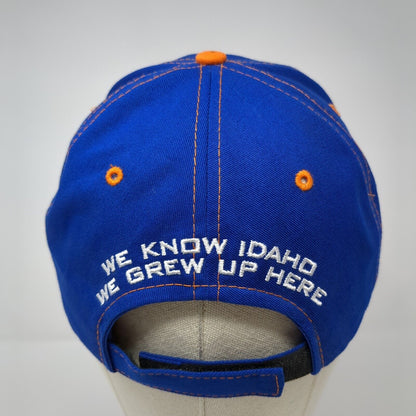 Farm Bureau Ins. Strapback Hat Blue One Size Adjustable We Know Idaho