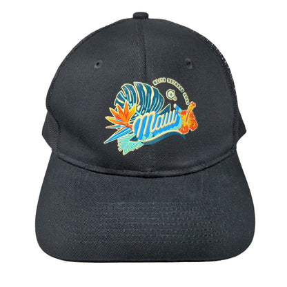 Maui Elite Retreat 2021 Snapback Trucker Hat Black OS Mesh Back Port Authority