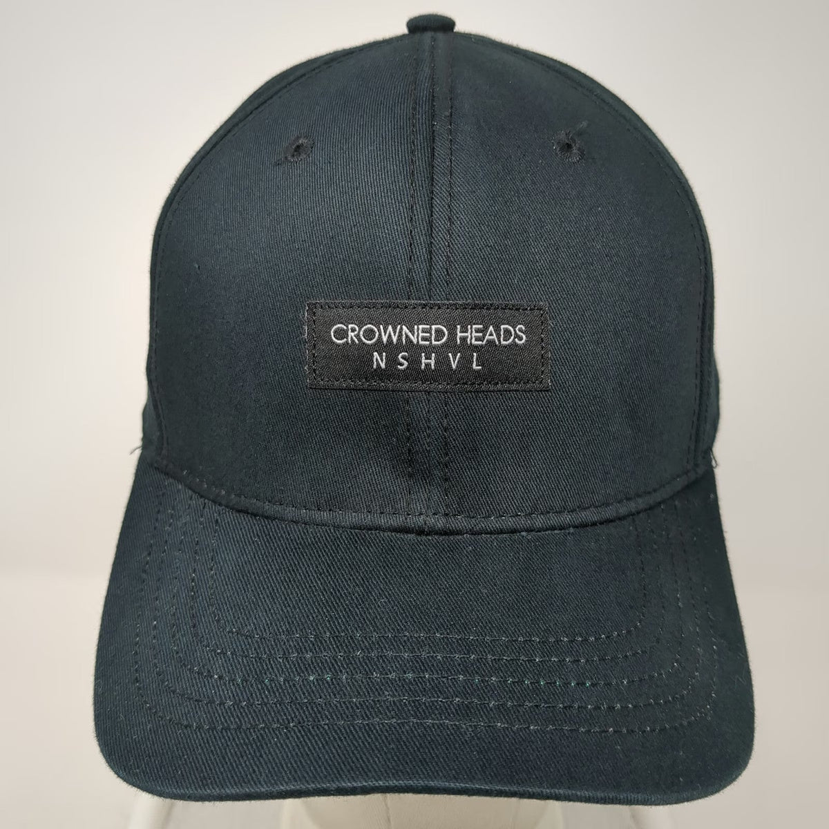 Head Start Crowned Heads NSHVL Nashville Snapback Hat Black One Size Green Brim