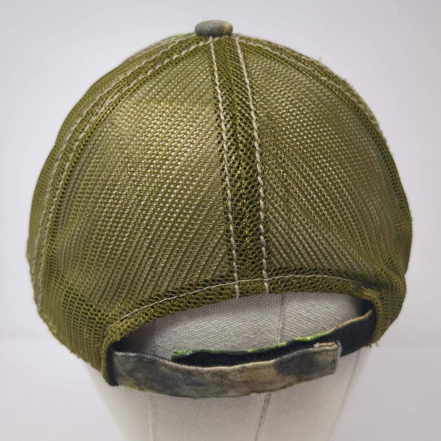 NWTF Trucker Hat Multicolor OS Adjustable Embroidered Camouflage Outdoor Cap