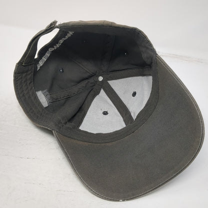 Gray Baseball Cap One Size Bear Paw Geometric Pattern Yellowstone Strapback Hat
