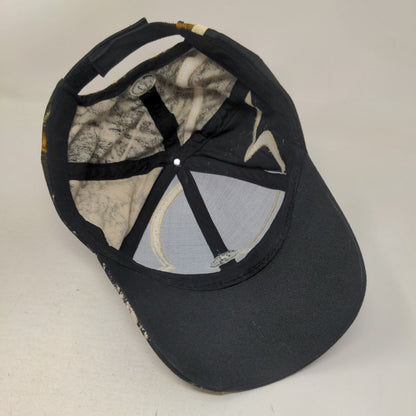 Mossy Oak Strapback Hat Multicolor One Size Embroidered Camouflage 6 Panel