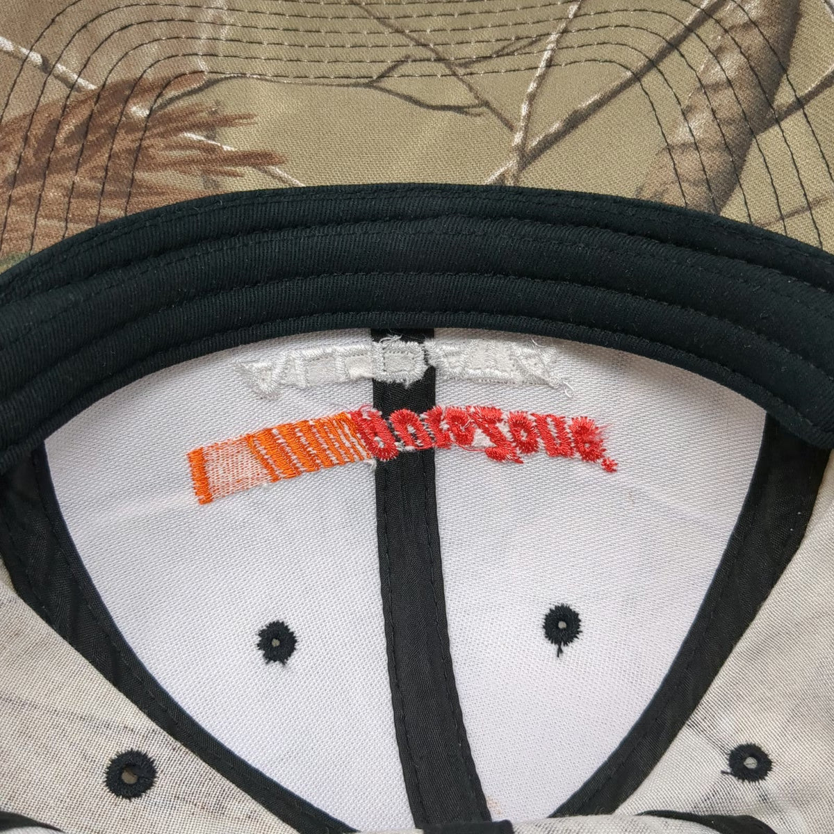 Cap America AutoZone ALLDATA Hat Baseball Cap Brown Camo One Size Strapback Logo