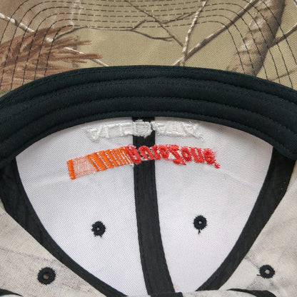 Cap America AutoZone ALLDATA Hat Baseball Cap Brown Camo One Size Strapback Logo