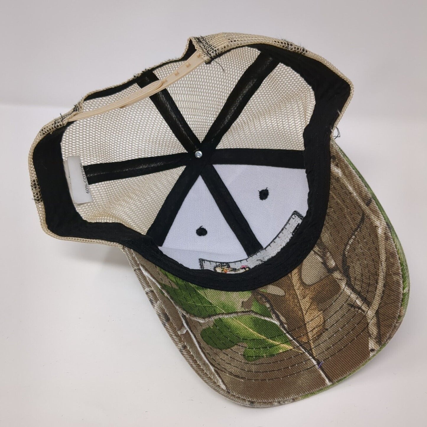 Buyers Products Company Snapback Trucker Hat Camo One Size Mesh Back