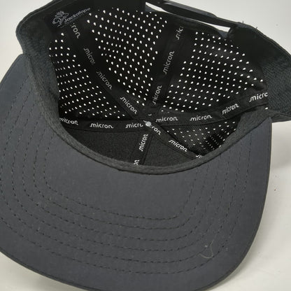 Jackalope Trucker Hat Black One Size U.S. Expansion Team Perforated Snapback
