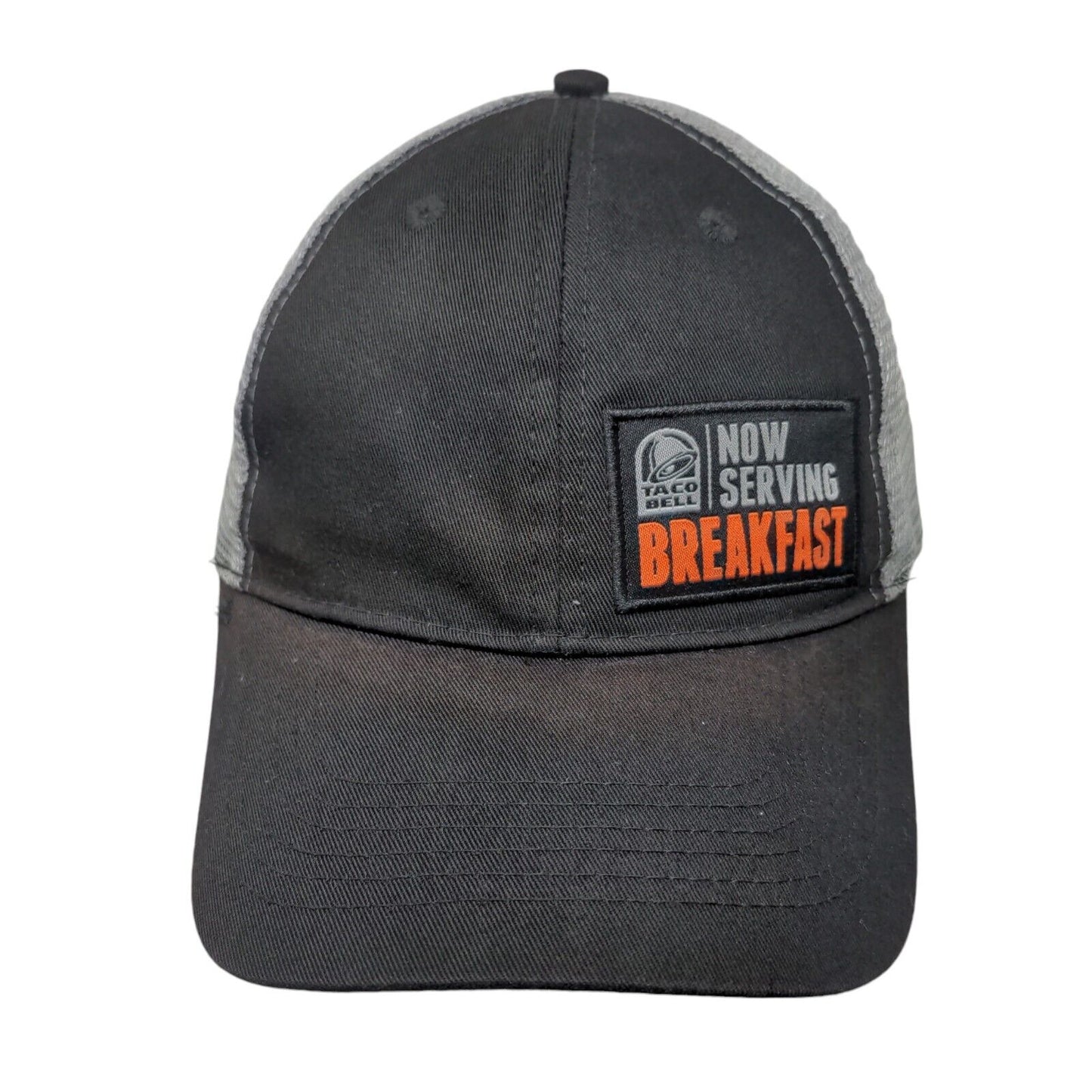 Taco Bell Now Serving Breakfast Snapback Trucker Hat Multi RG Employee