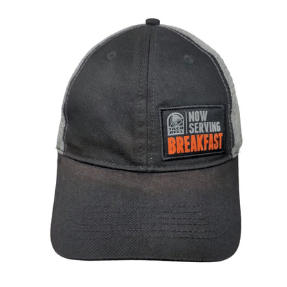 Taco Bell Now Serving Breakfast Snapback Trucker Hat Multi RG Employee