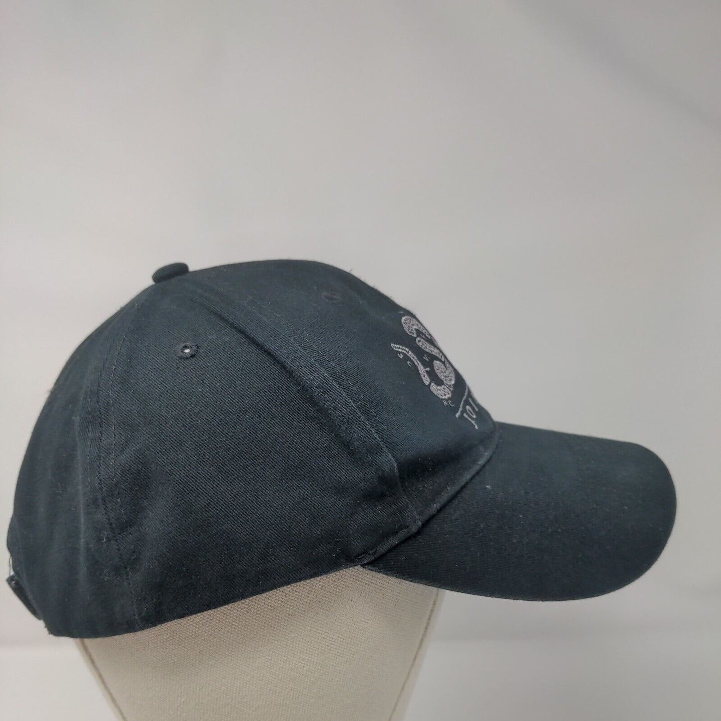 Join Or Die Strapback Hat Black OSFA Adjustable Embroidered 6 Panel Rothco