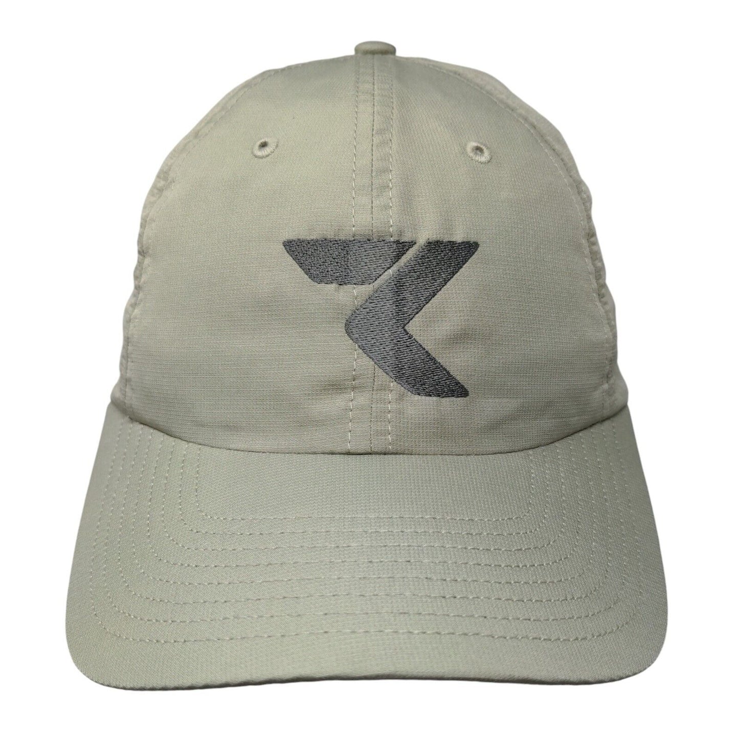 Richardson Strapback Hat Green One Size Embroidered Logo Adjustable