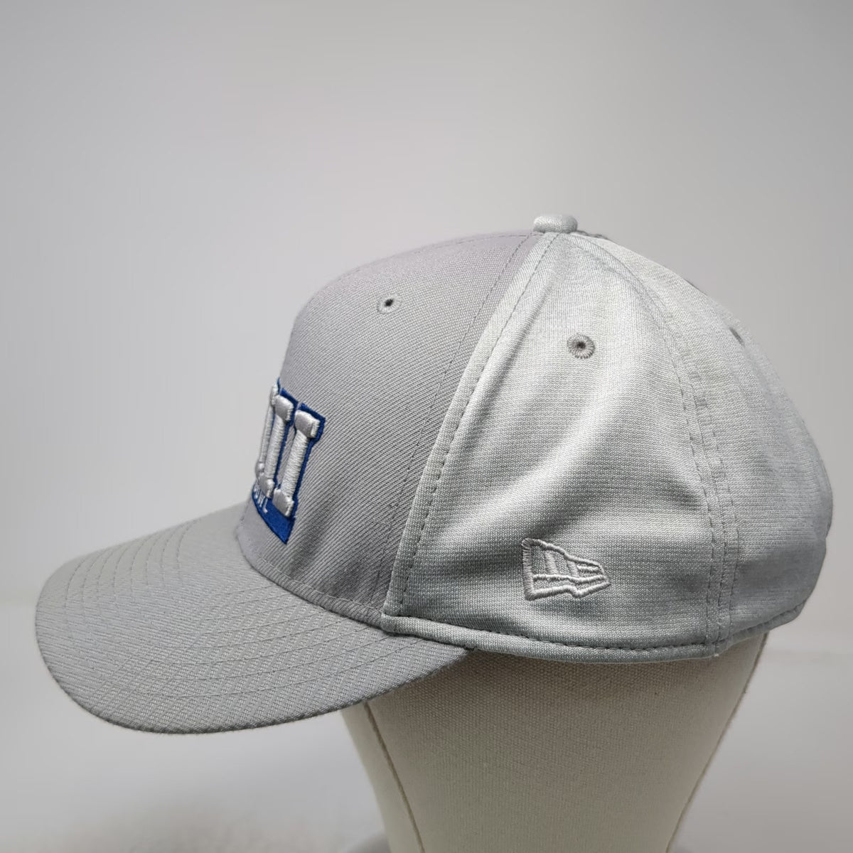 New Era NFL Super Bowl LIII Snapback Gray OS Hat Blue White 9FIFTY LIII Logo
