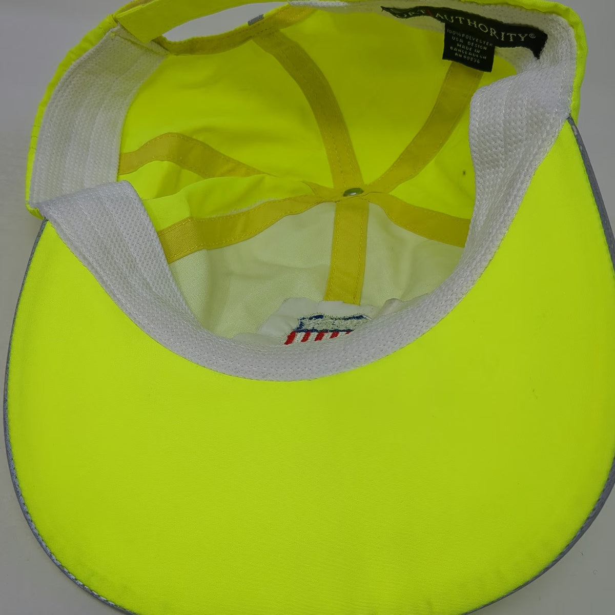 Port Authority Baseball Cap Green One Size Union Pacific Reflective Safety Hat