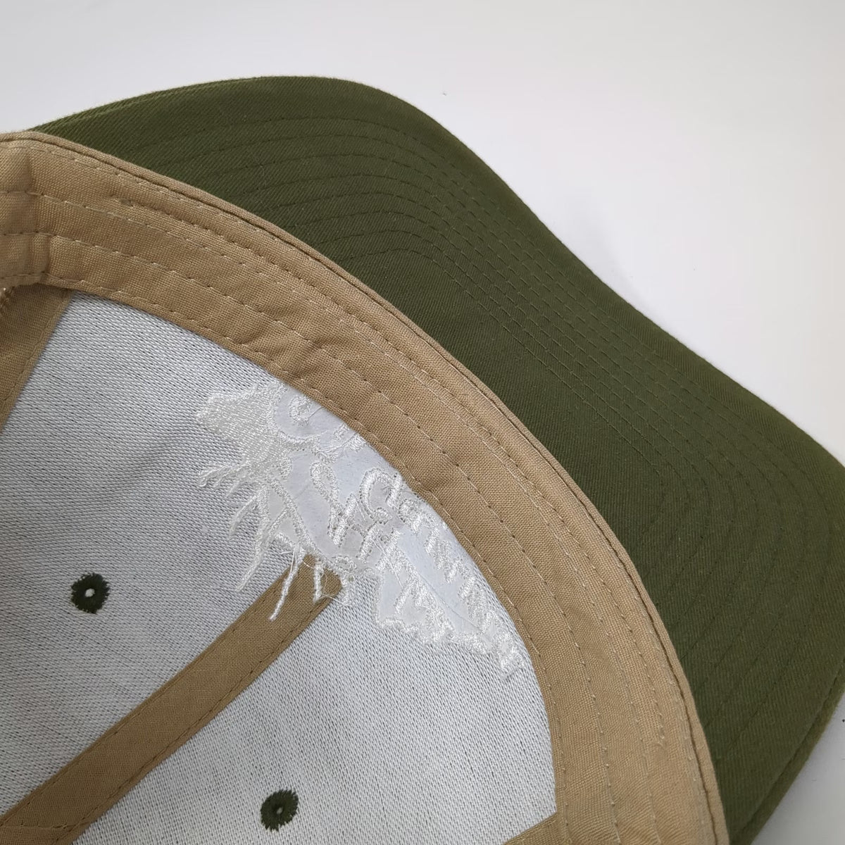 Yupoong Trucker Hat Green One Size Alpha Gamma Rho Elk Mountain Mesh Snapback