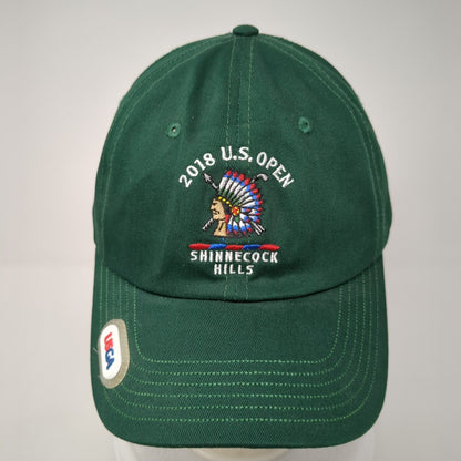 2018 US Open Shinnecock Hills USGA Member Slideback Hat Green OS Adjustable