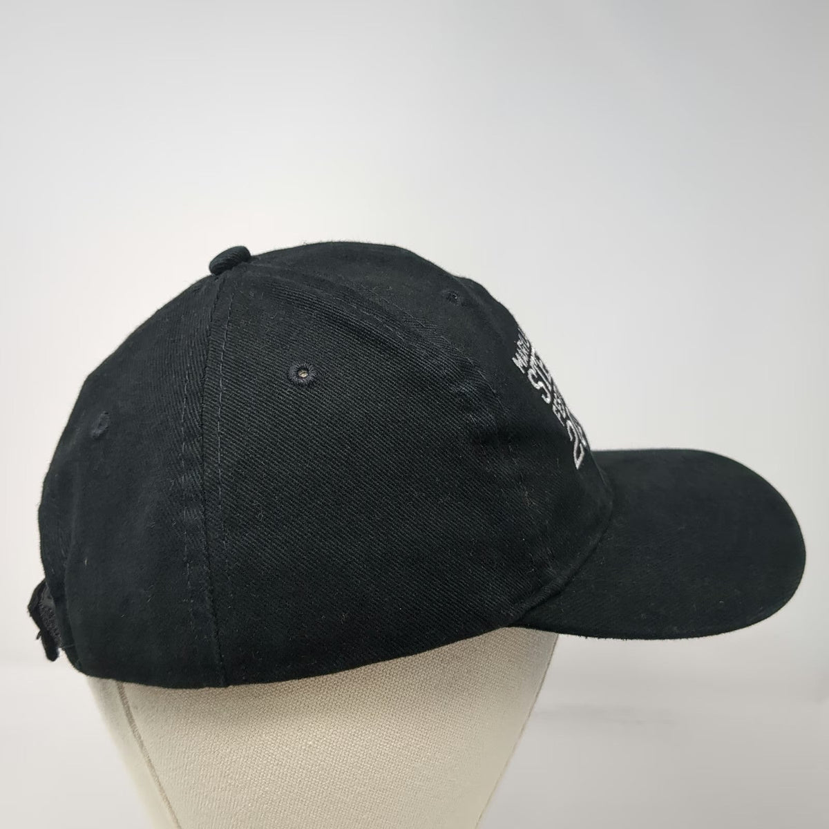 Maryland STEM Festival 2017 Baseball Cap Black One Size Strapback Science Hat