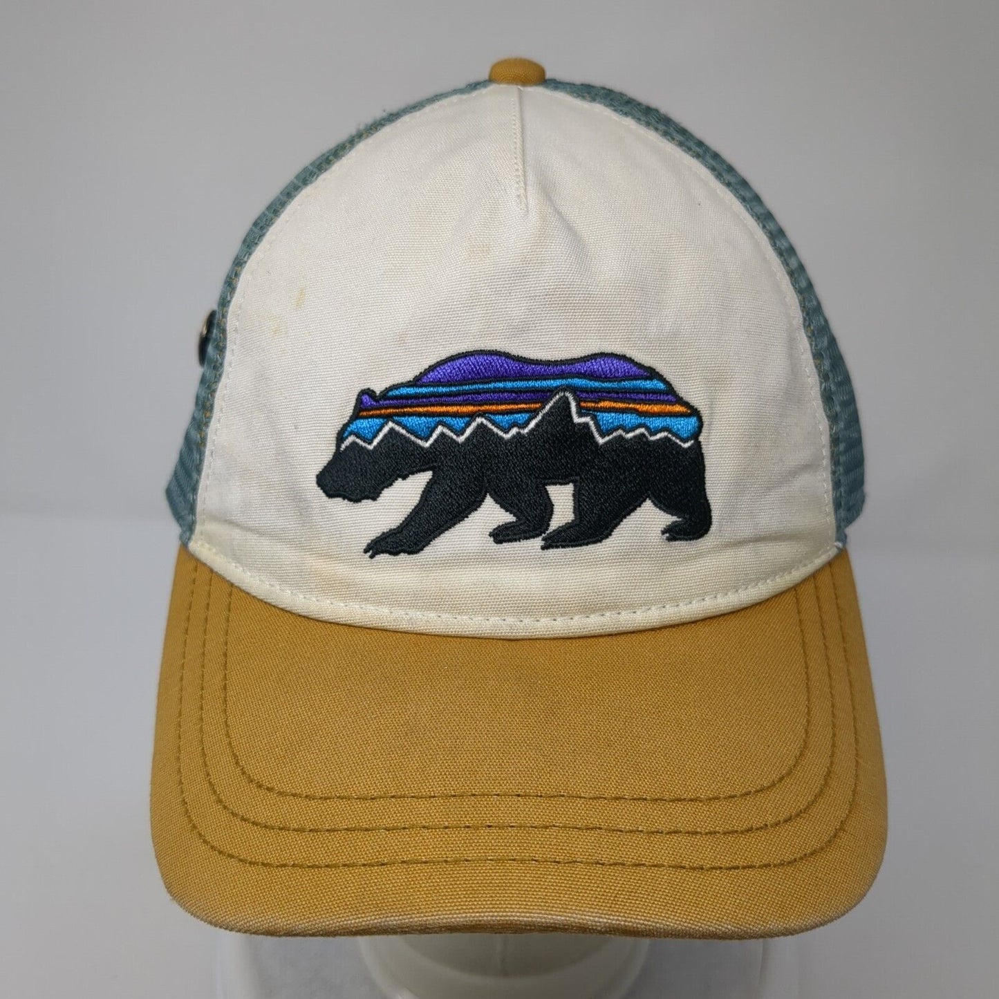 California Bear Snapback Trucker Hat Multi OS Adjustable Mesh Back Patagonia