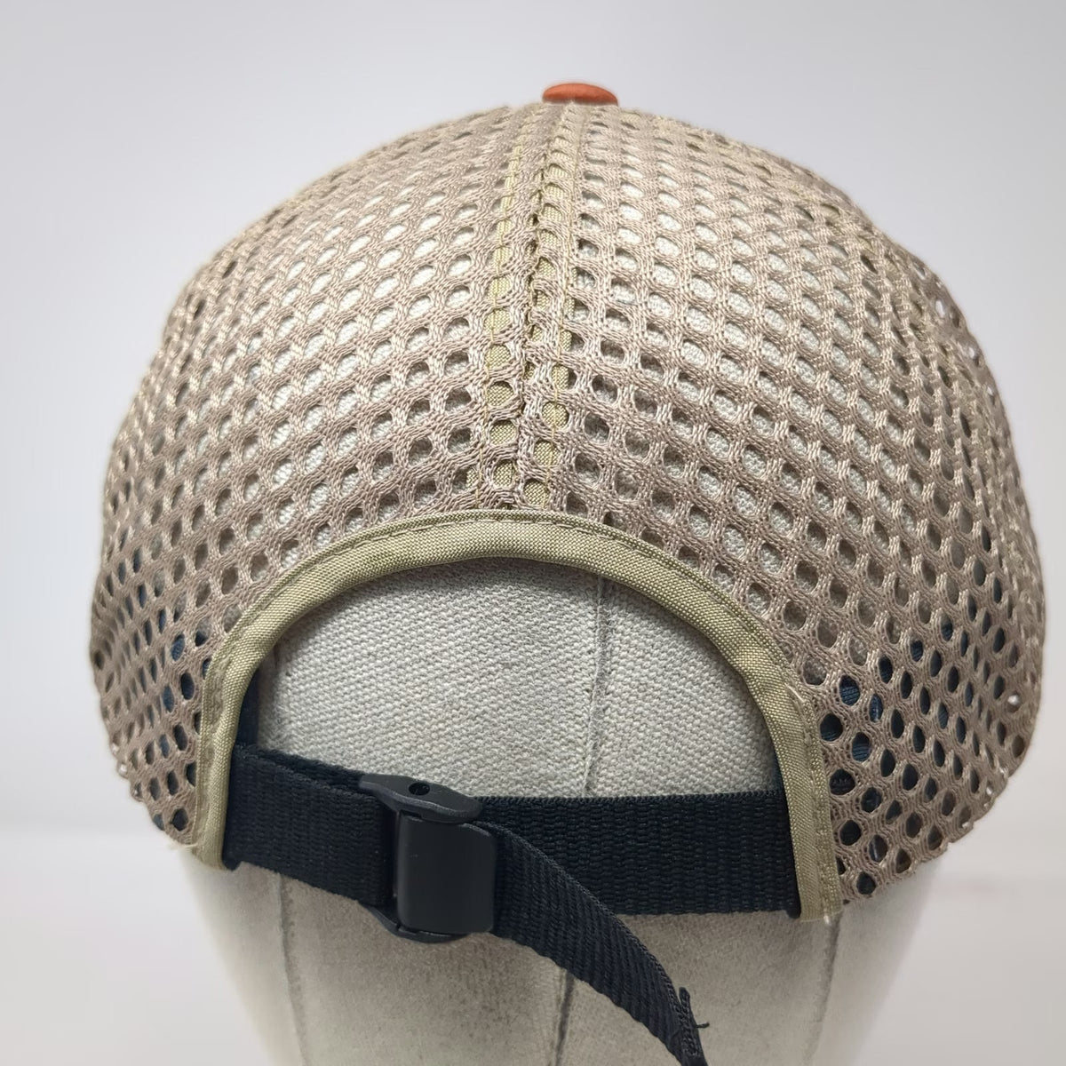 Richardson Baseball Cap Orange One Size Mesh Back MISSION43 Idaho Outdoor Hat