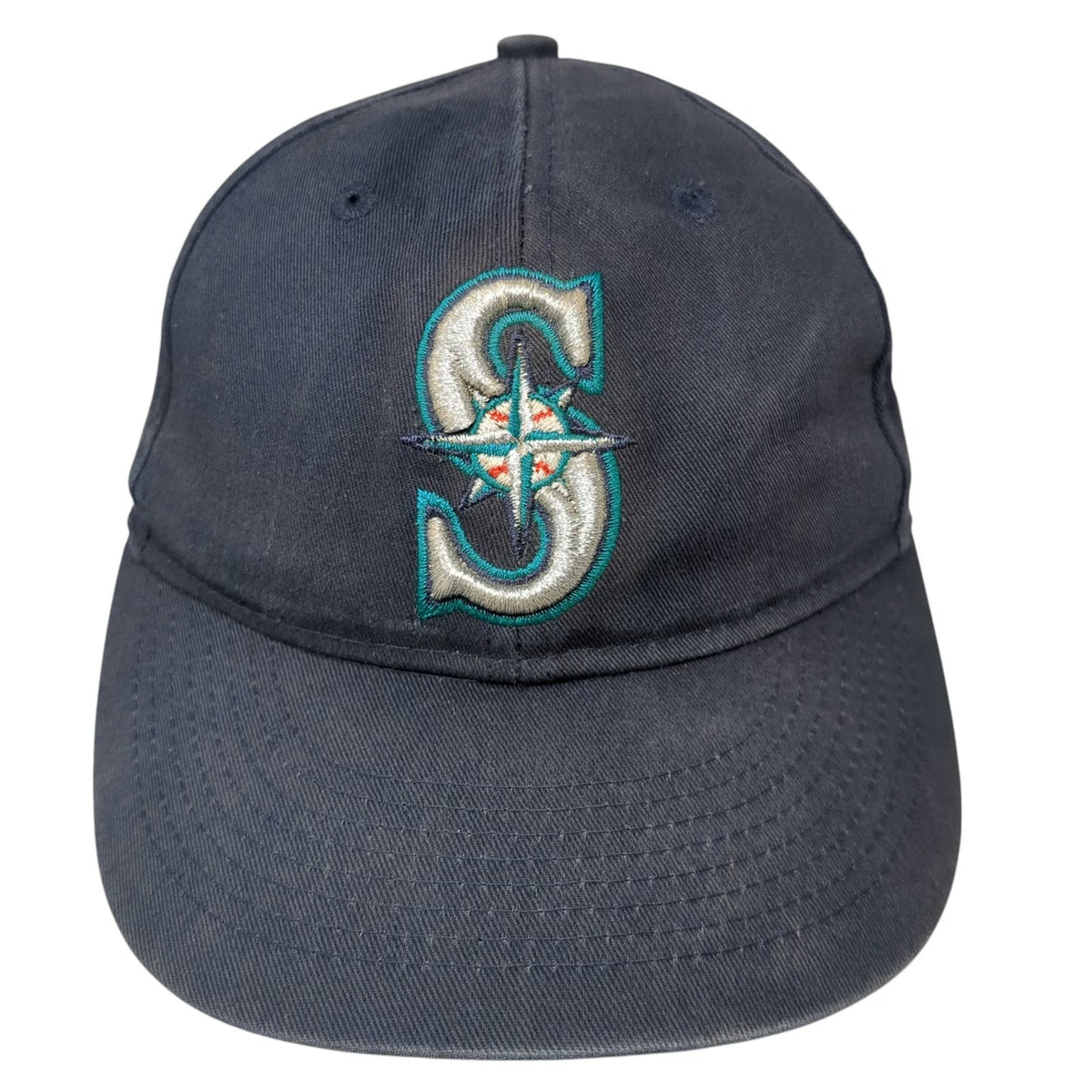 Seattle Mariners MLB OC Sports Baseball Cap Blue One Size Strapback Logo Hat