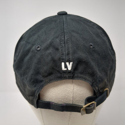 LV Snapback Baseball Cap Black One Size Adjustable Embroidered Classics Yupoong