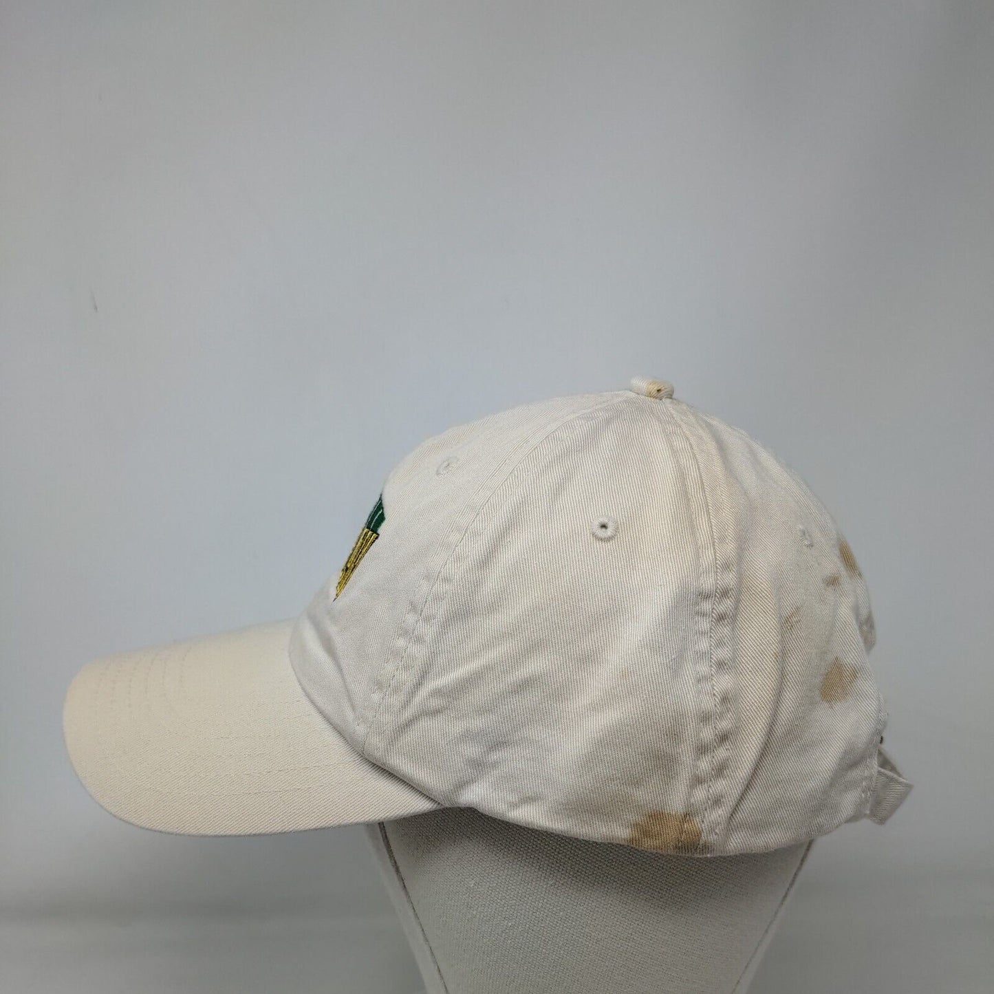 ESPN Game Plan Slideback Hat Tan One Size Adjustable Embroidered 6 Panel