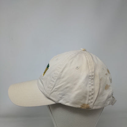 ESPN Game Plan Slideback Hat Tan One Size Adjustable Embroidered 6 Panel
