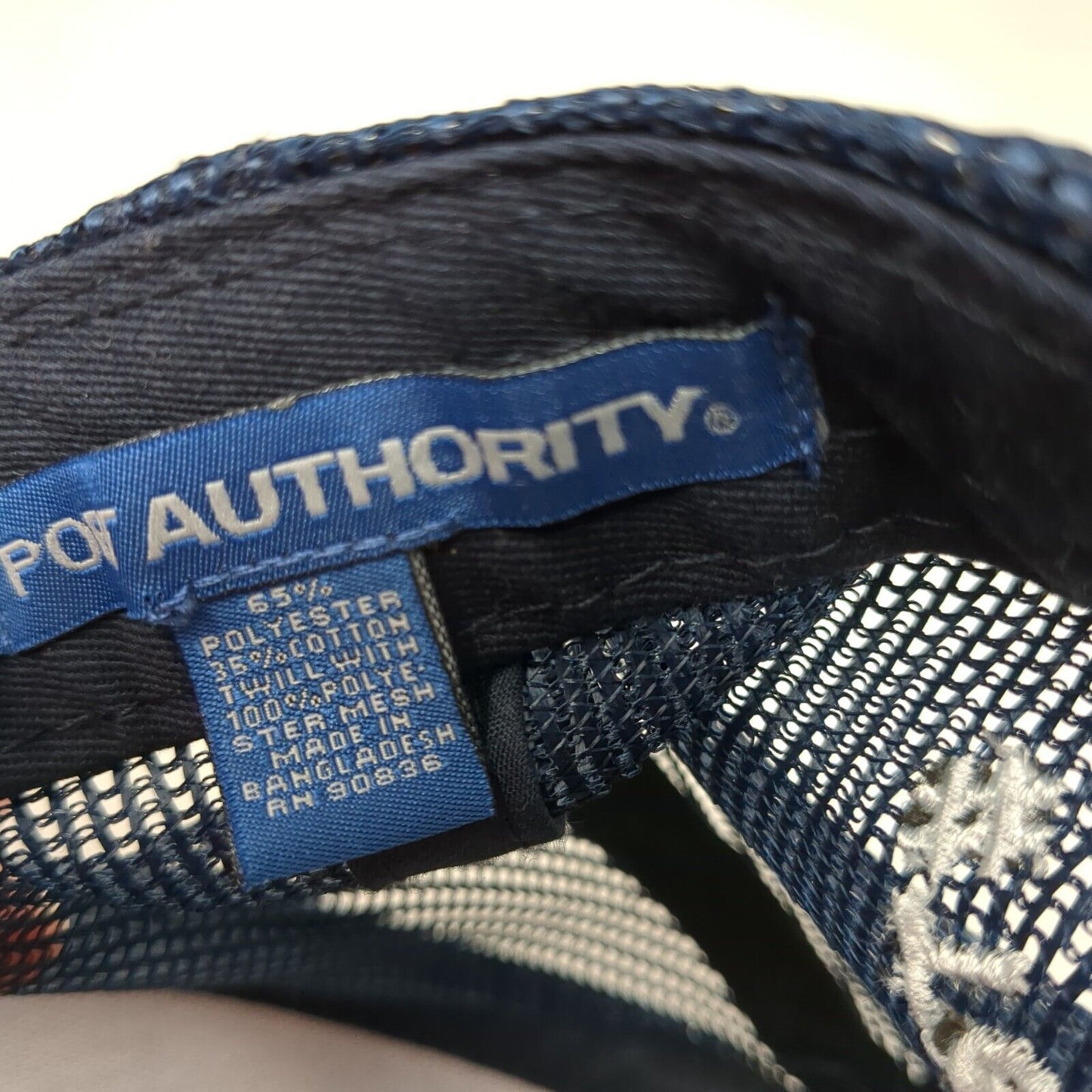 Team Dixon Snapback Trucker Hat Multi OSFA Mesh Back Port Authority