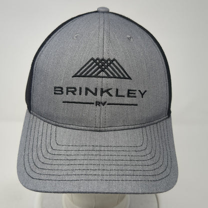 Brinkley RV Snapback Trucker Hat Gray One Size Adjustable Mesh Back Beyond