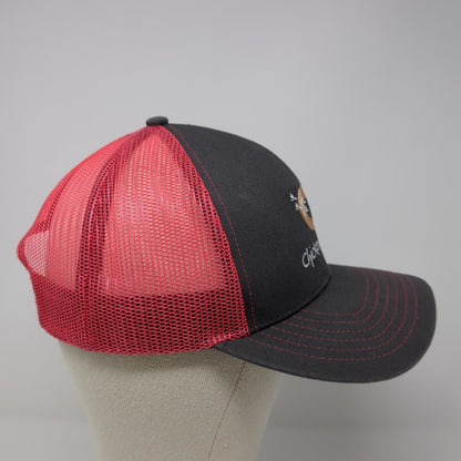 Chicken Dinner Women's Snapback Trucker Hat Multi One Size Mesh Back