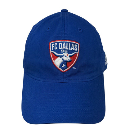 FC Dallas 96 Adidas Slideback Hat Blue OSFA MLS Soccer League Embroidered Logo