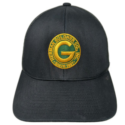 Pacific Headwear Trucker Hat Black One Size Herman Goldner Co Inc Mesh Snapback