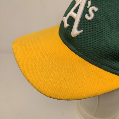 OC Sports Boy's Strapback Hat Green Size Youth Embroidered Oakland A's Logo