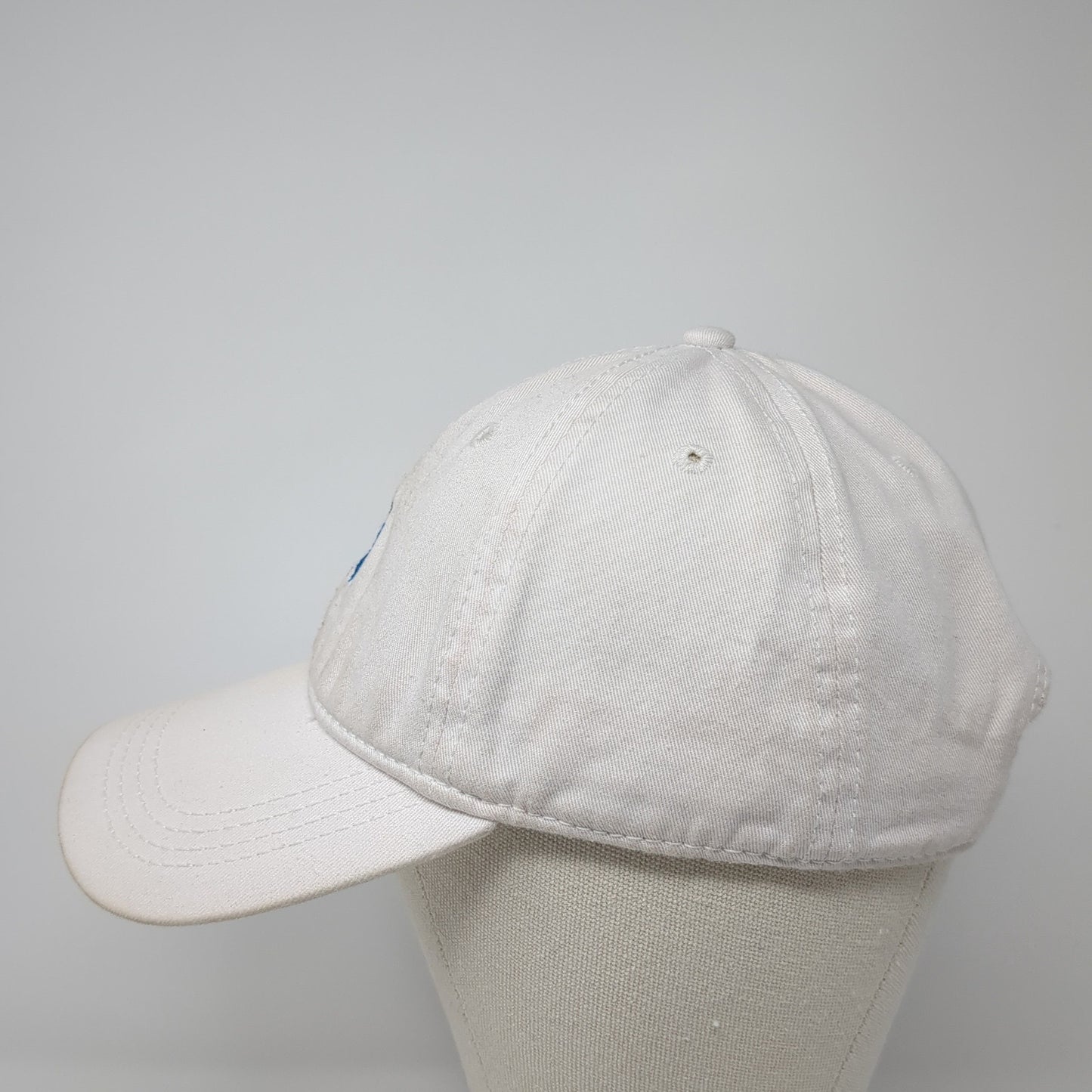 George Slideback Baseball Cap White One Size Adjustable Embroidered Cap America