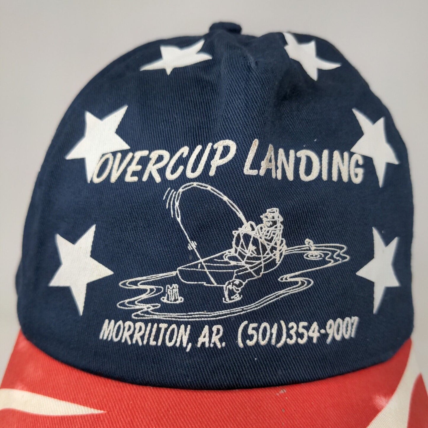Cobra Men's Snapback Hat Multicolor Overcup Landing AR Patriotic