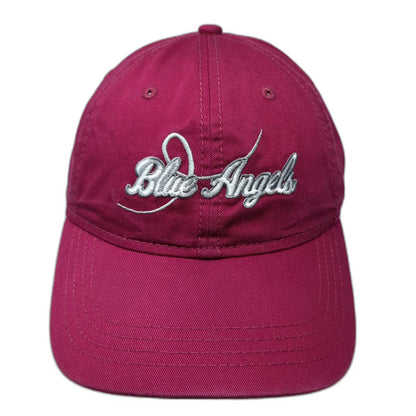 Ouray Sportswear Blue Angels Pink Baseball Cap One Size Hat Strapback Cotton