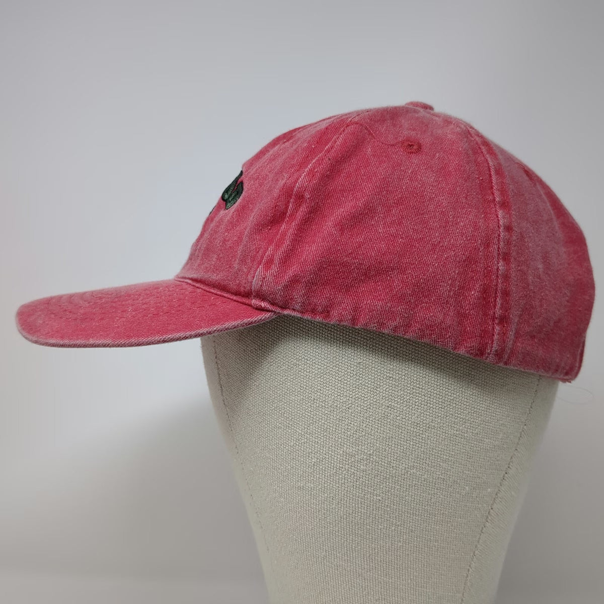 Lucky 7 Hollywood California 1904 Red Baseball Cap OSFM Strapback Hat Adjustable