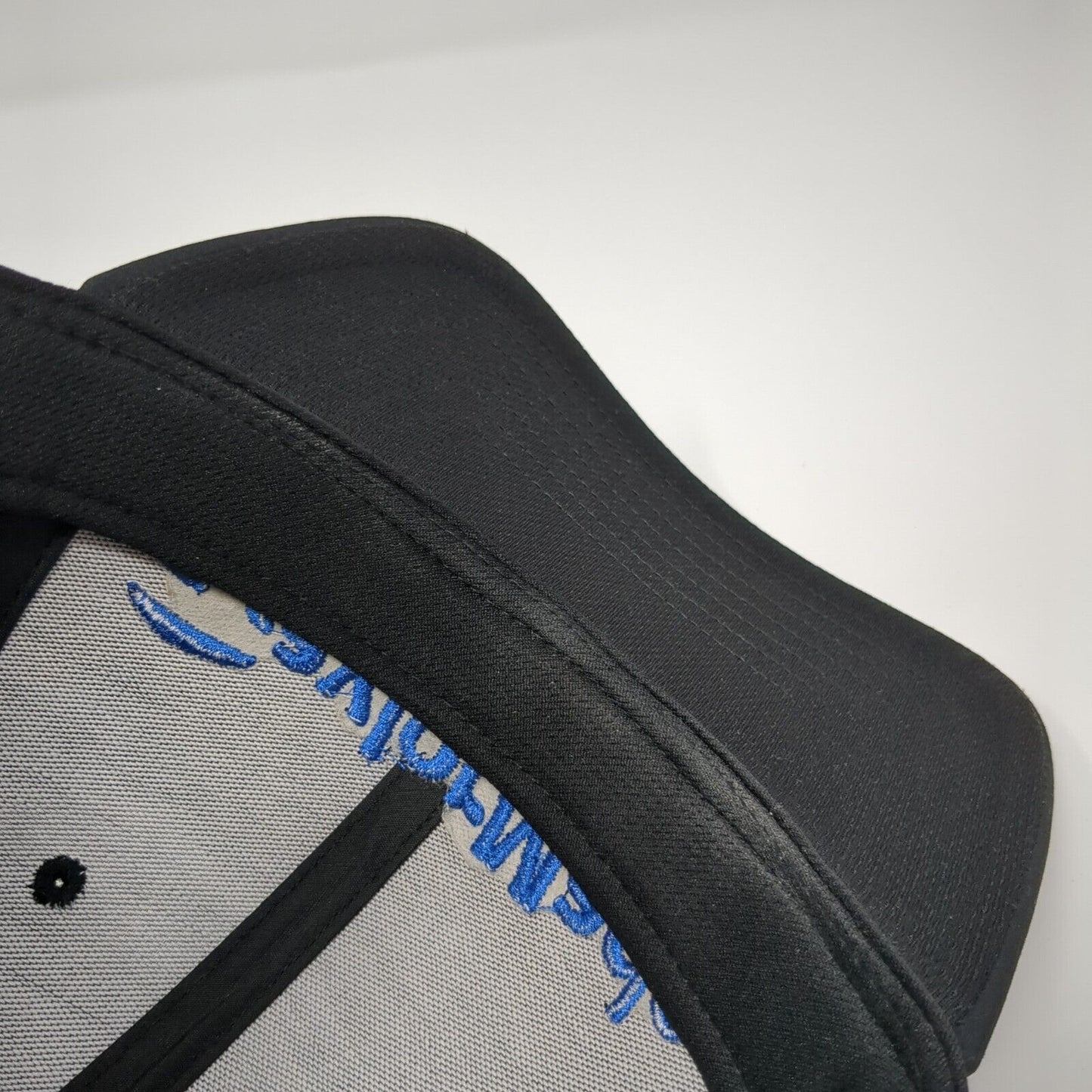 TaylorMade Strapback Golf Hat Black One Size Adjustable Embroidered Polyester