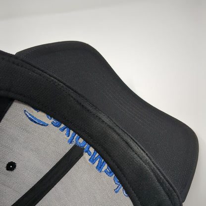 TaylorMade Strapback Golf Hat Black One Size Adjustable Embroidered Polyester