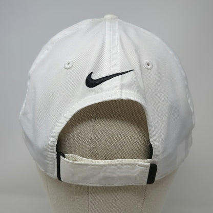 Nike Baseball Cap White One Size Coeur d'Alene Golf Dri-FIT Legacy 91 Strapback