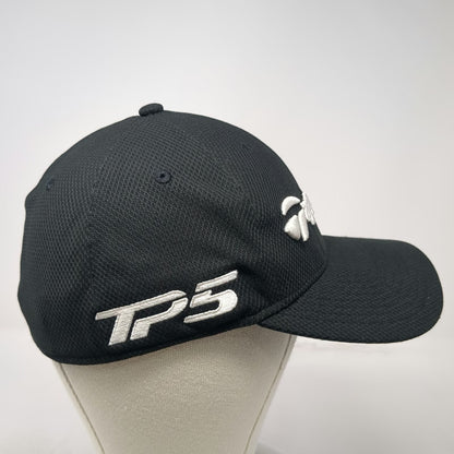 New Era TaylorMade Golf Baseball Cap Black M 39THIRTY Stretch Fit M3 TP5 Hat