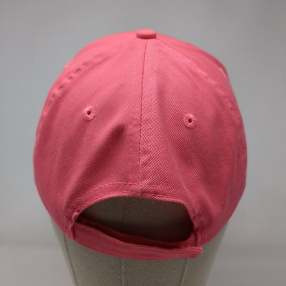 Young Idaho Ram Strapback Hat Pink OS Adjustable Embroidered Port & Company